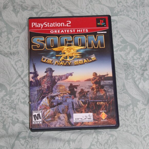 Vintage Socom: US Navy Seals Greatest Hits - Sony PlayStation 2 - 2003 - Picture 1 of 16